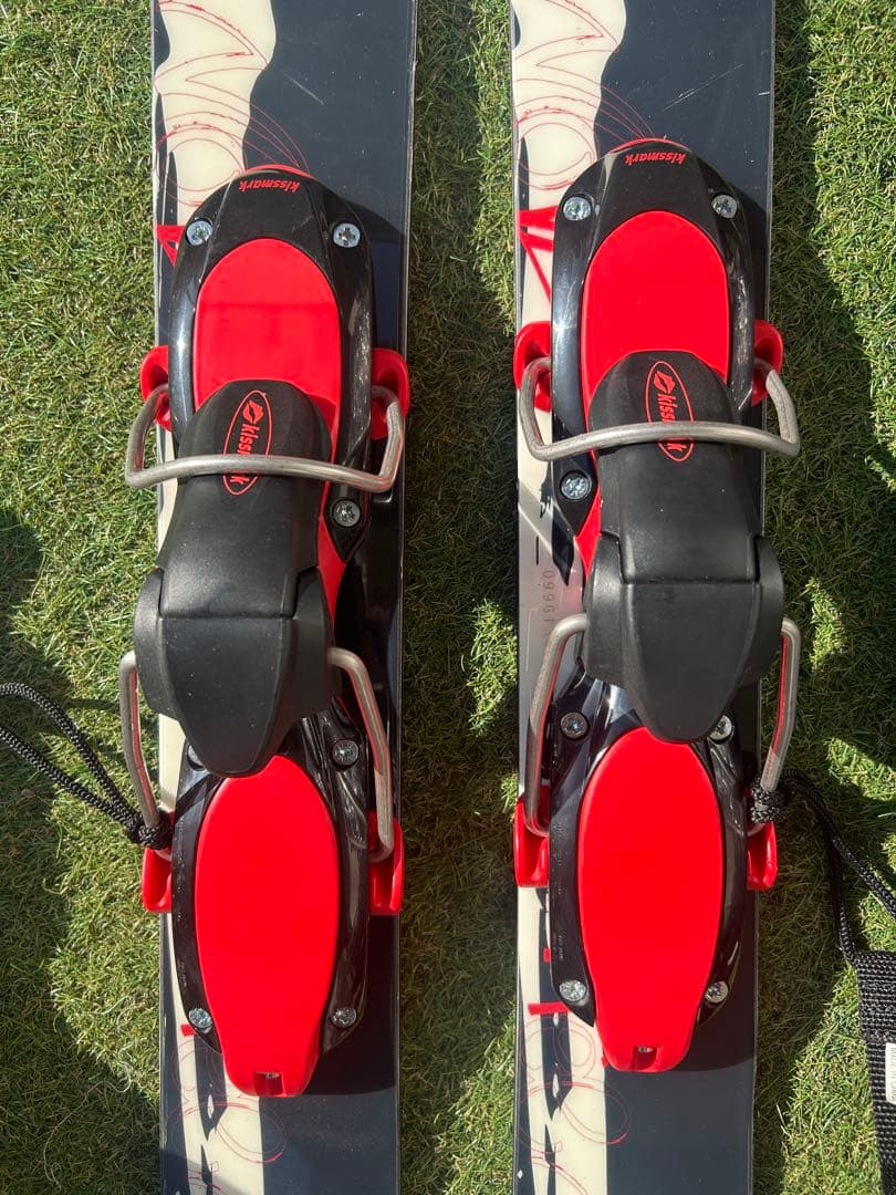 【美品】Kissmark キスマーク ショートスキー FM9 99cm ケース付