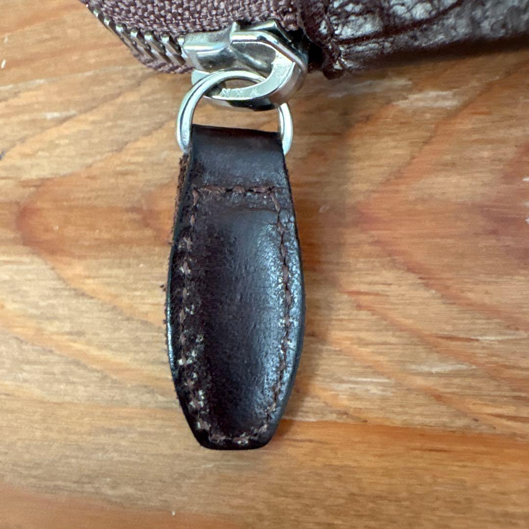 SEASAR Ductダクトペンケース　マルゴーフォグ　カスターニャ　レザー筆箱