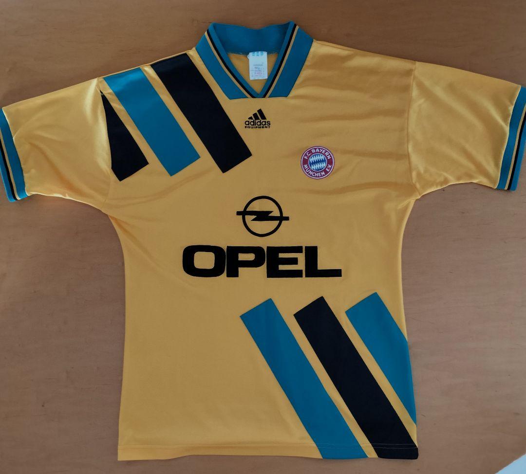 90s当時物 FCバイエルン ミュンヘン 93-95ユニフォーム アディダス製L