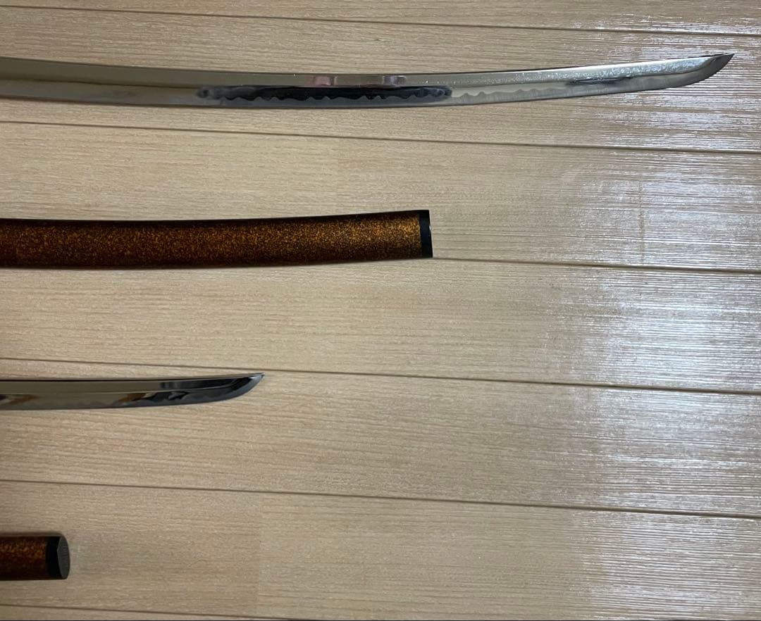 模造刀　居合刀　太刀　脇差　刀掛け　武具　b414