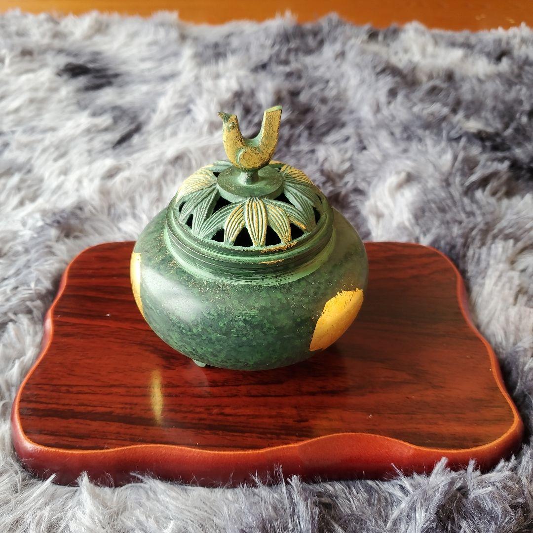 伝統工芸品 高岡銅器 香炉 美術品