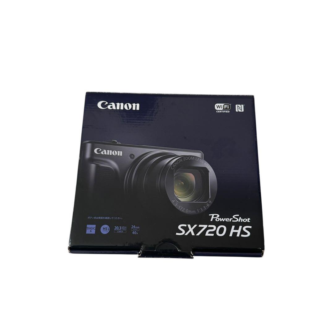 美品 Canon SX720HS ブラック 外箱　付属品あり