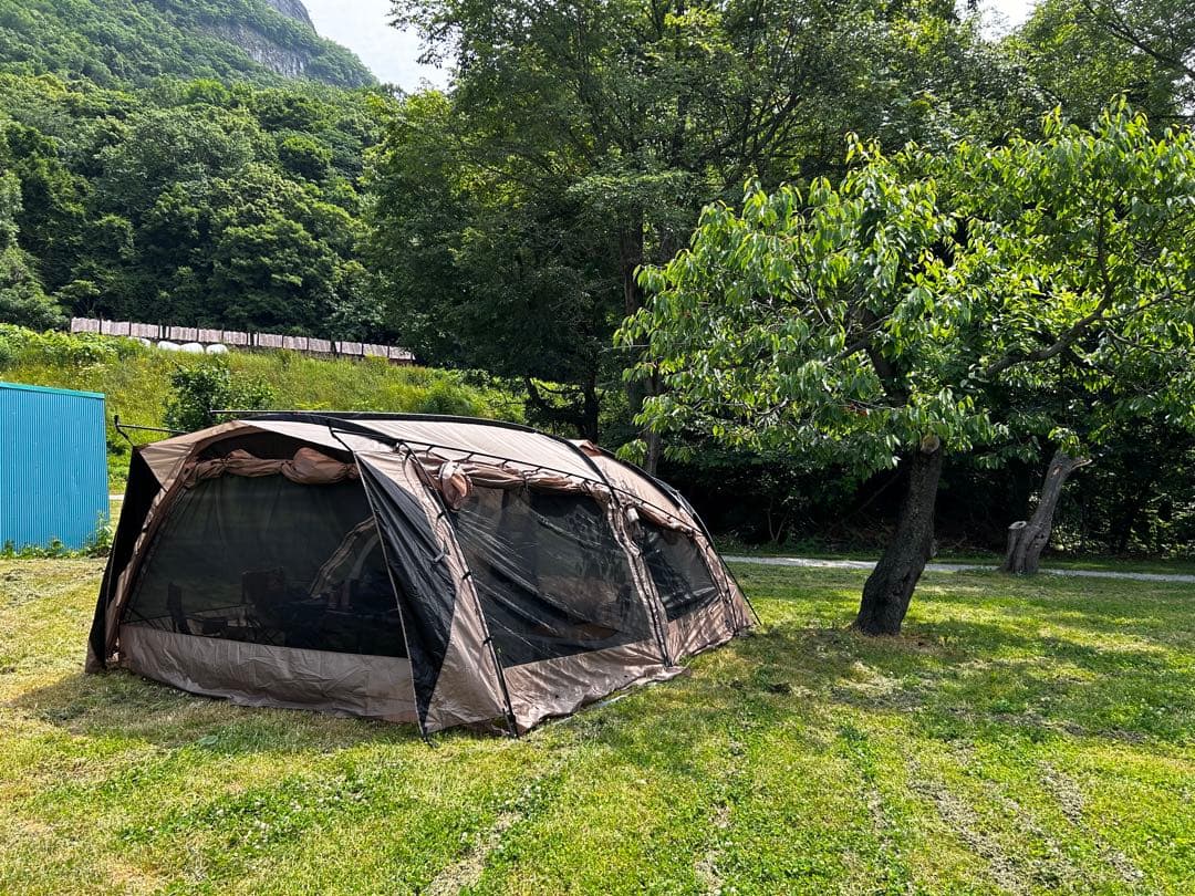 ラーテルワークス ボーデン　２ルームテント　コヨーテブラウン