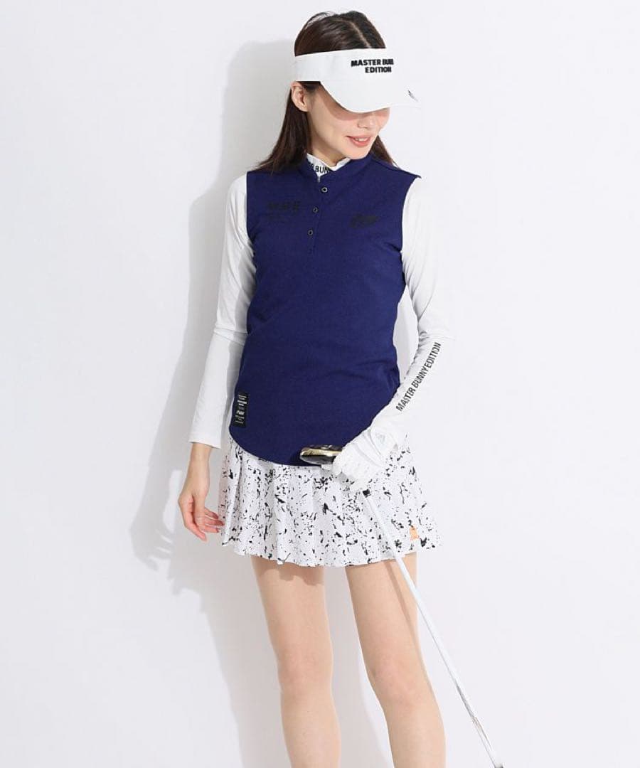 MASTER BUNNY EDITION 長袖　モックネック　ホワイト