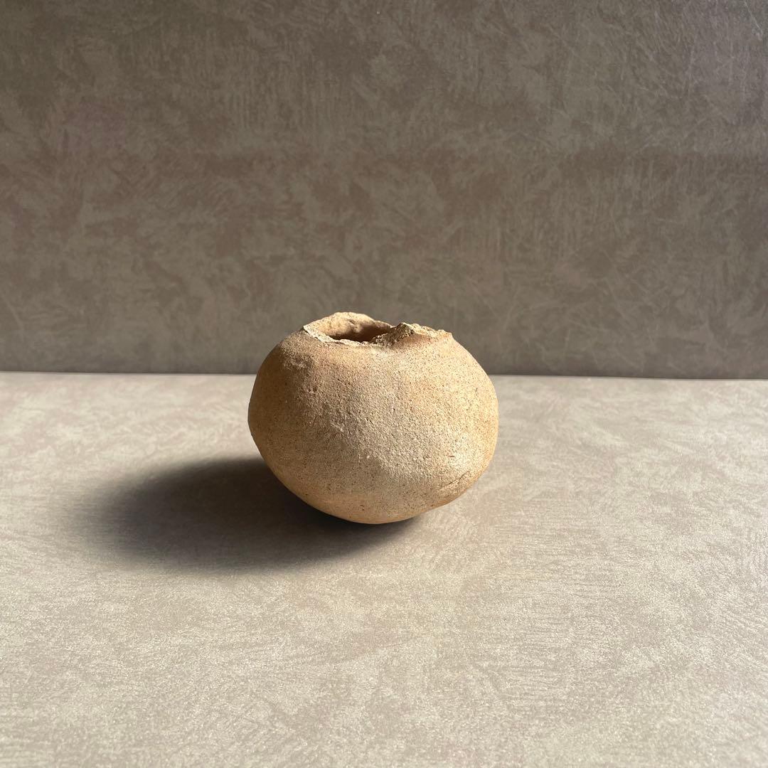 弥生土器小壺 矢作川出土 考古学 骨董 古美術 アンティーク 花器 壺 土器