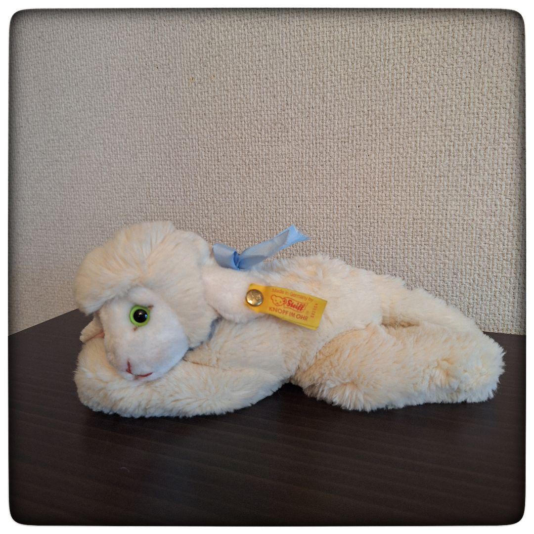 【居眠り子羊 Floppy Lamm24 cm】 シュタイフ 美品