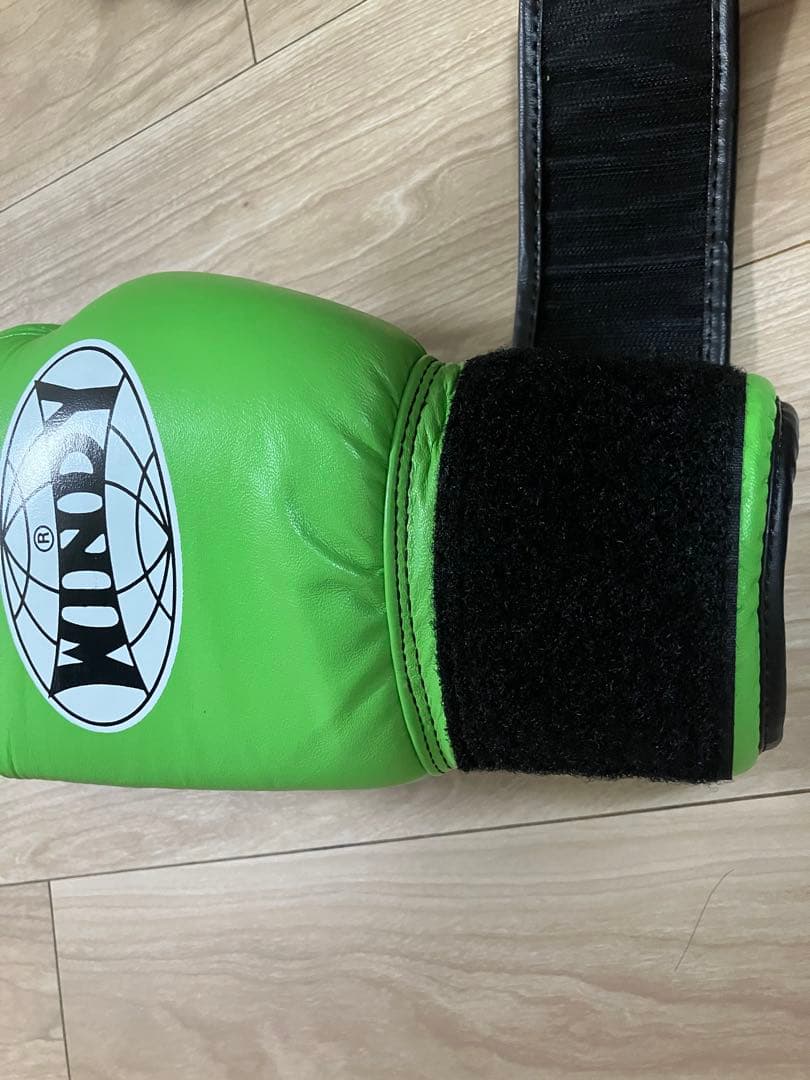 WINDY ボクシンググローブ 10 oz グリーン