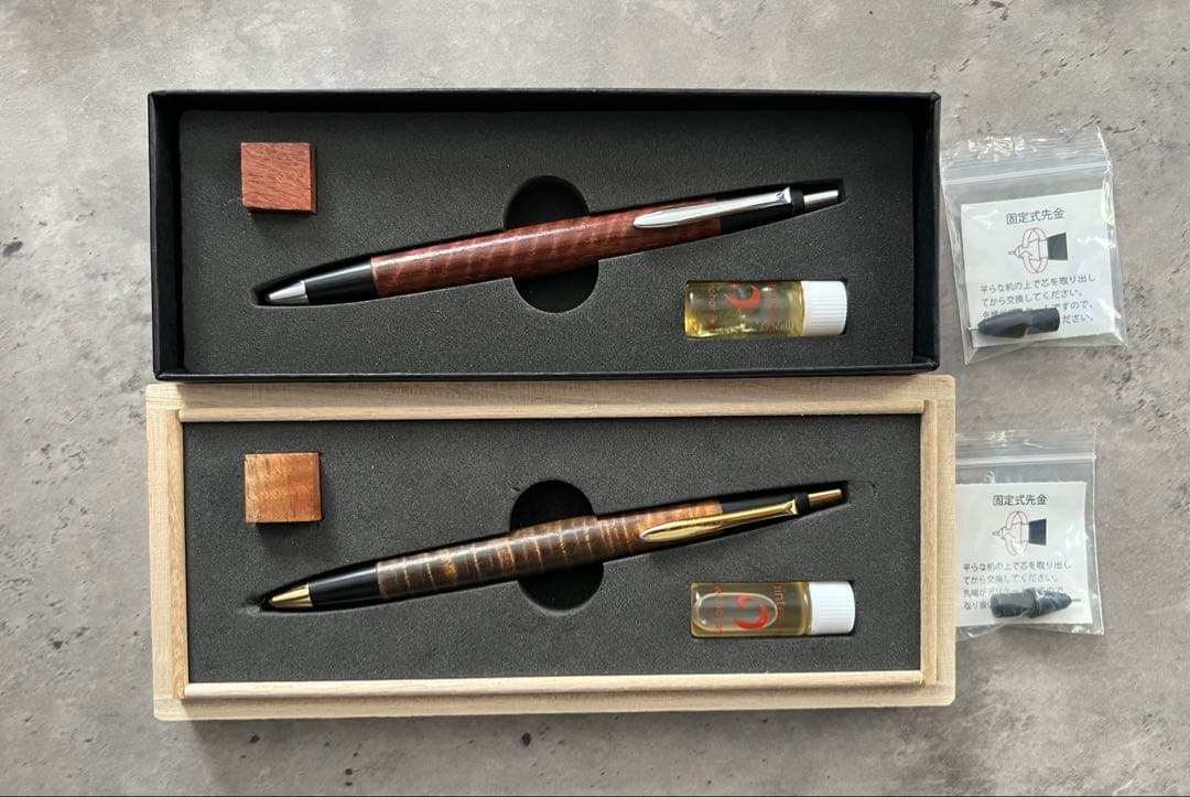 野原工芸 新型 ハワイアンコアカーリ 本花梨虎杢