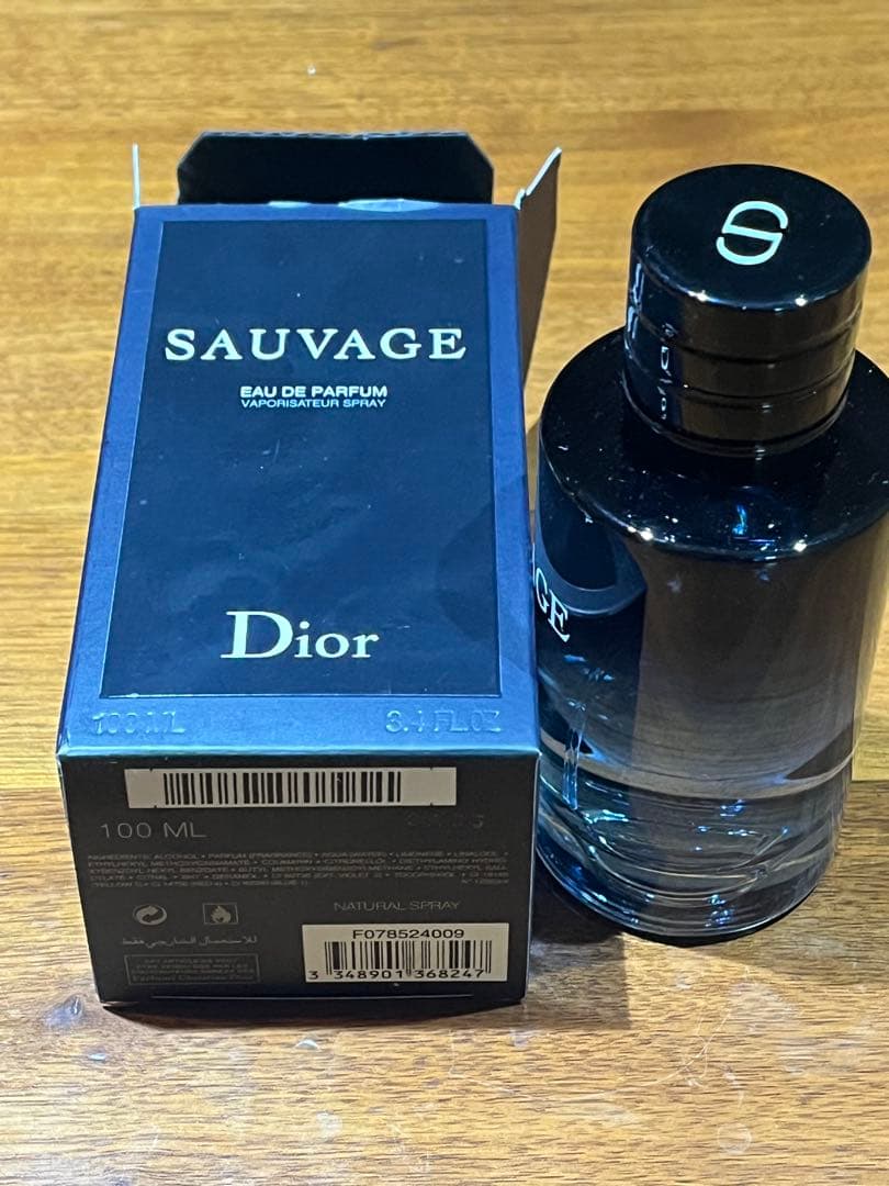 香水(男性用) Dior Sauvage Eau de Parfum 100 ML