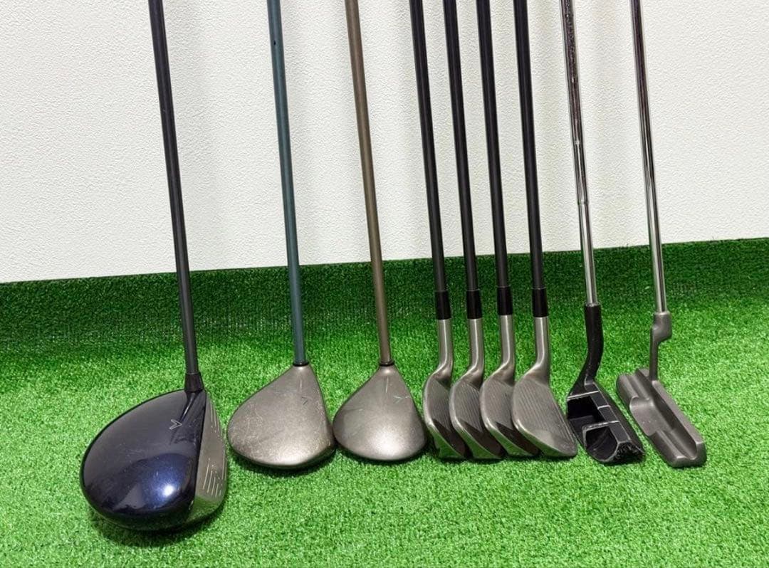 キャロウェイ エフィル 初心者 レディース ゴルフクラブ ハーフセット 一式