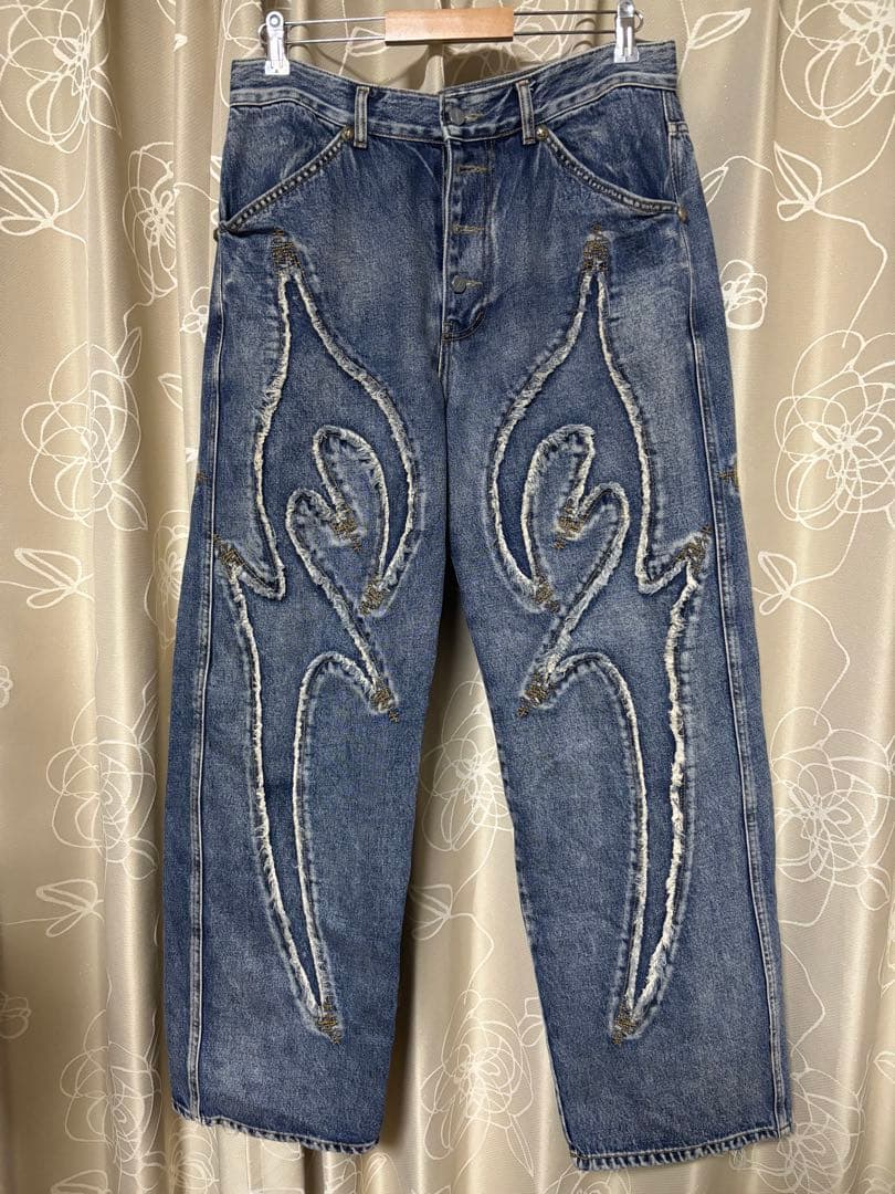 thug club tribal denim トライバルデニムパンツ サイズL
