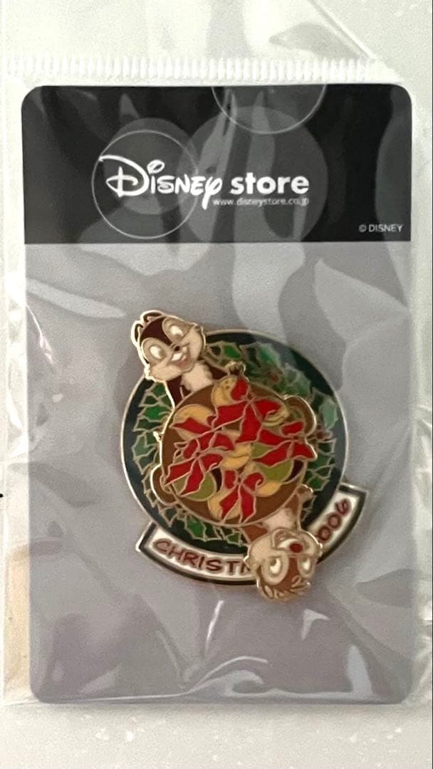 ディズニーストア クリスマス限定 2006 ピンバッジ 7個セット