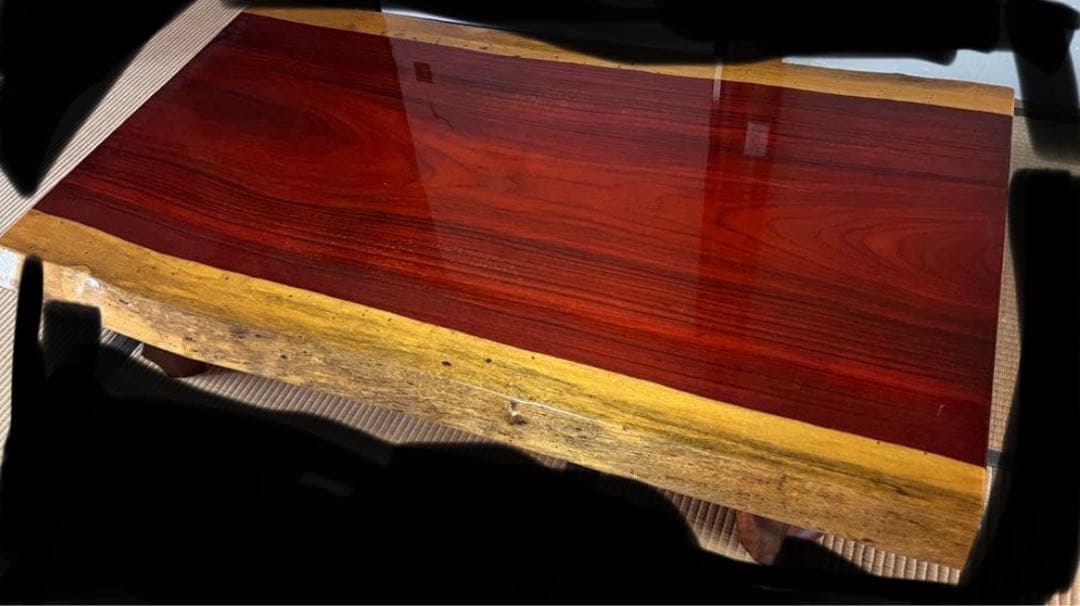 座卓　一枚板　150✖️90 送料込み