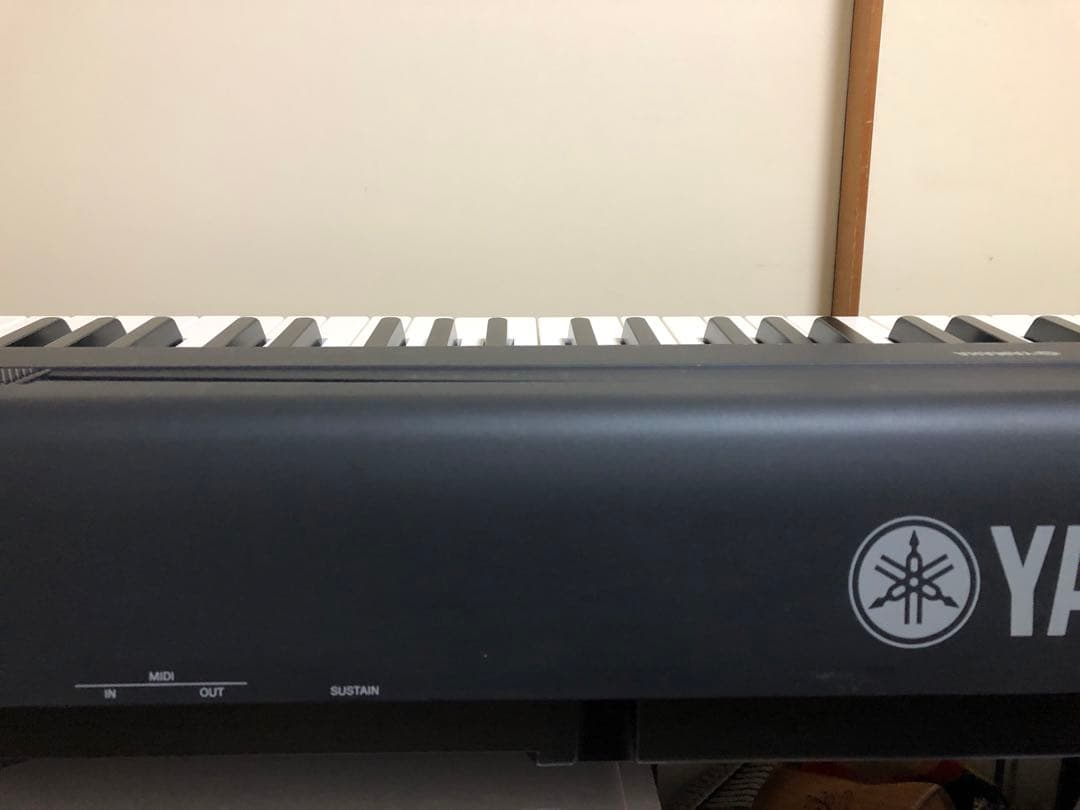 【電子ピアノ2012年製 】P-95B YAMAHA 譜面台 ペダル 電源付き