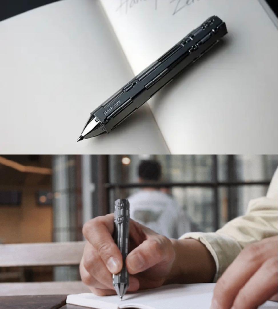 HANCEPT ZERO ハンセプトゼロ カード型変形ボールペン　ダークシルバー