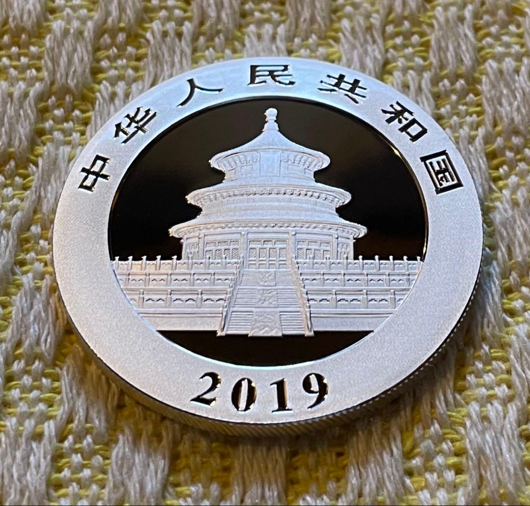 2019年 純銀 パンダ銀貨 30g 中国 10元 シルバー