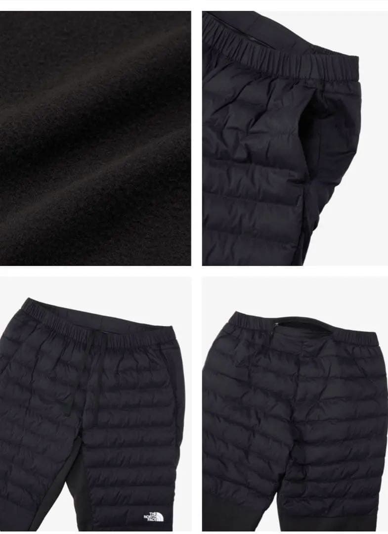 TNF レッドランロングパンツ レディースL NYW82495 K