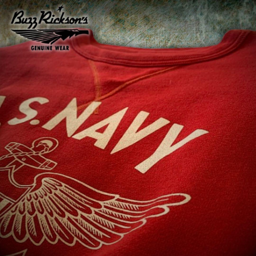 『際立ち◎』Buzz Rickson's(バズリクソンズ)プリントスウェット