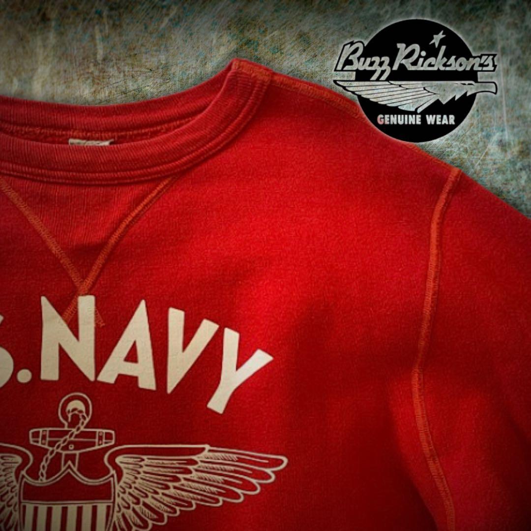 『際立ち◎』Buzz Rickson's(バズリクソンズ)プリントスウェット