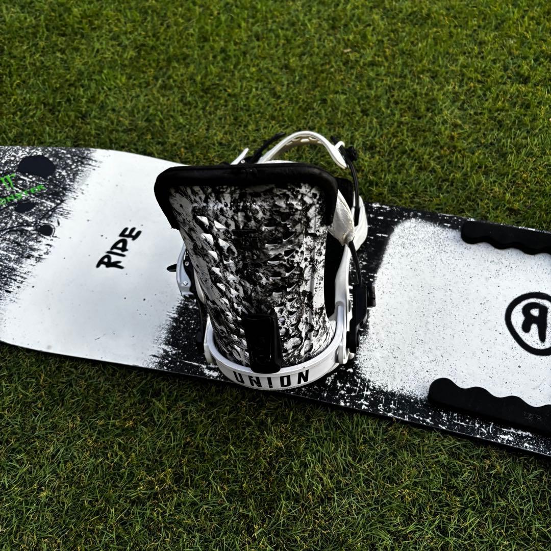 RIDE TWINPIG 148 UNION FORCE L スノーボードセット