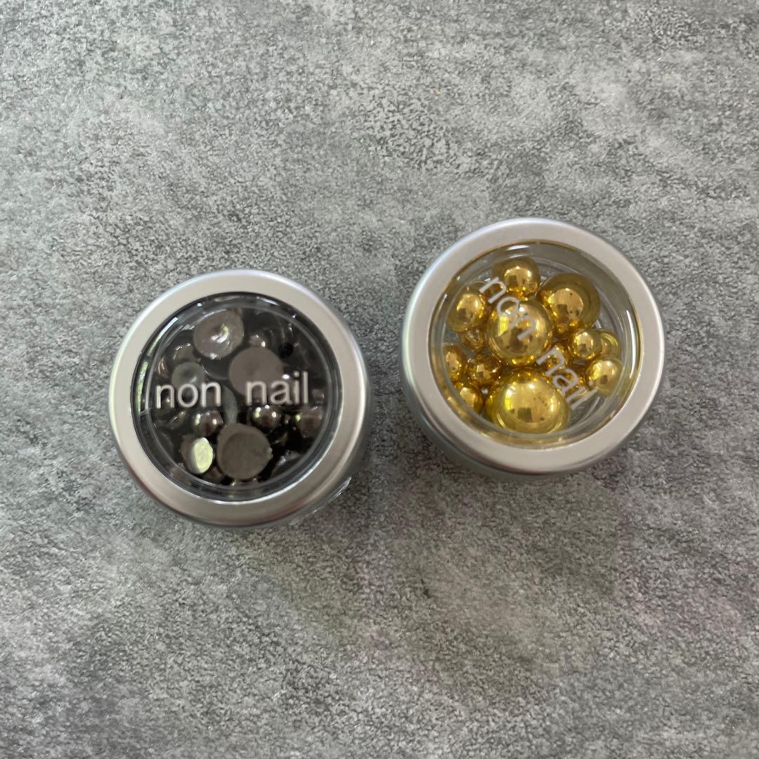nonnail ネイル　パーツ　メタル　セット　sand 球　まとめ売り　個性派