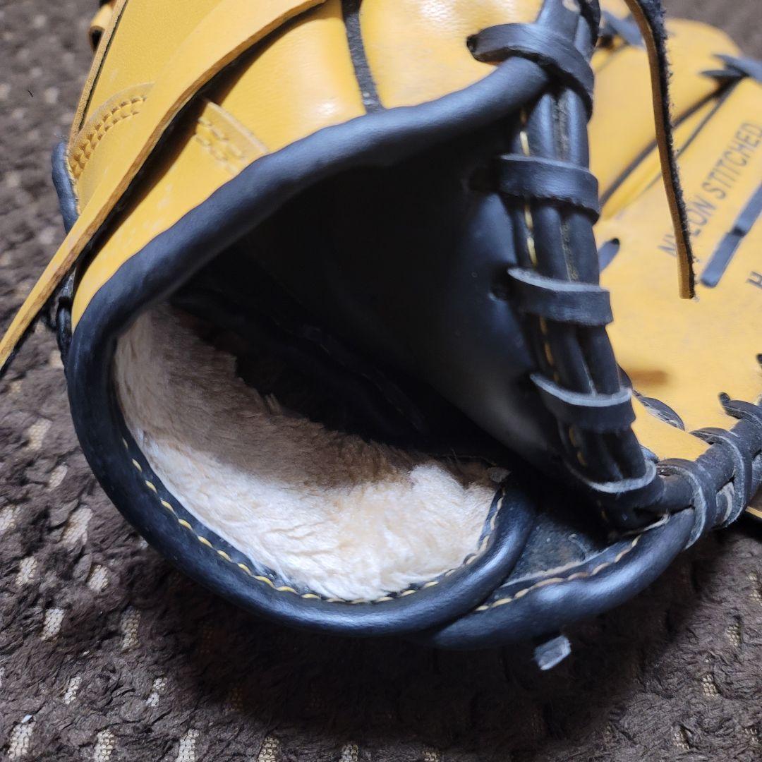 軟式グローブセット 赤・黄・茶色