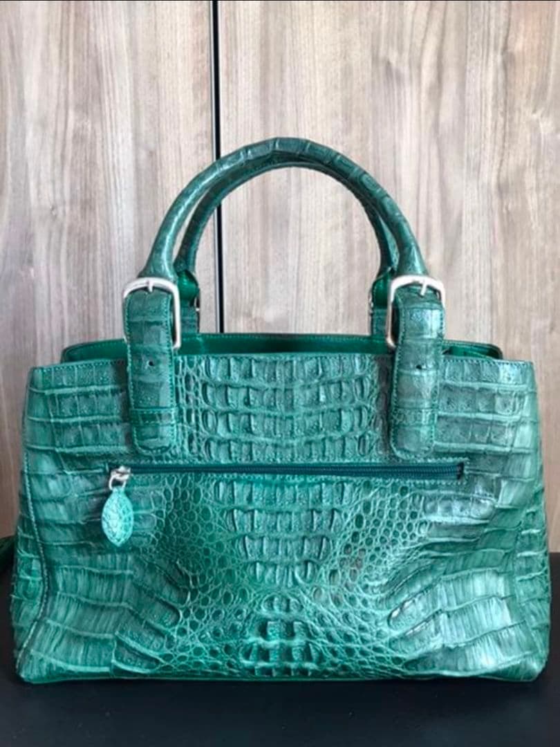 最後のお値下げ！クロコダイル　2wayハンドバッグ