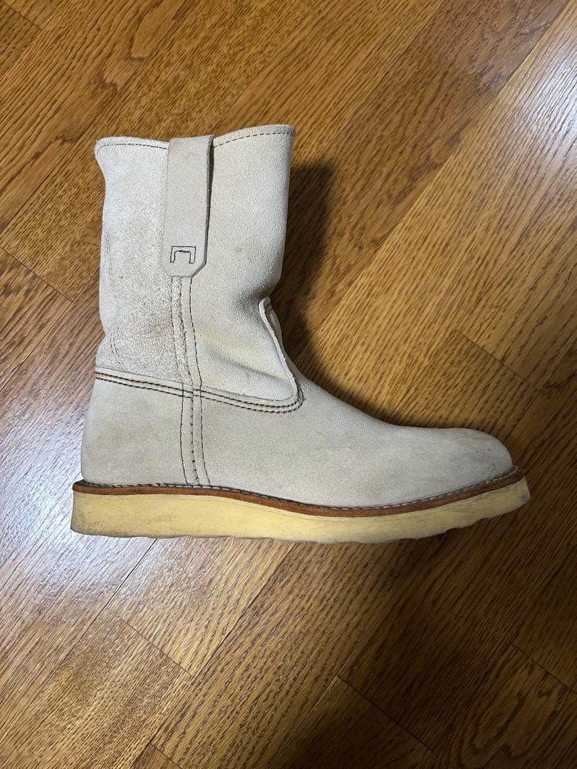 レッドウィング　ペコスブーツ　スェード