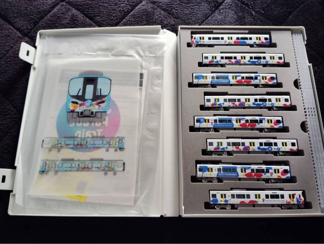 Nゲージ 323系 大阪万博 ミャクミャク 8両 LS20 レール付きセット