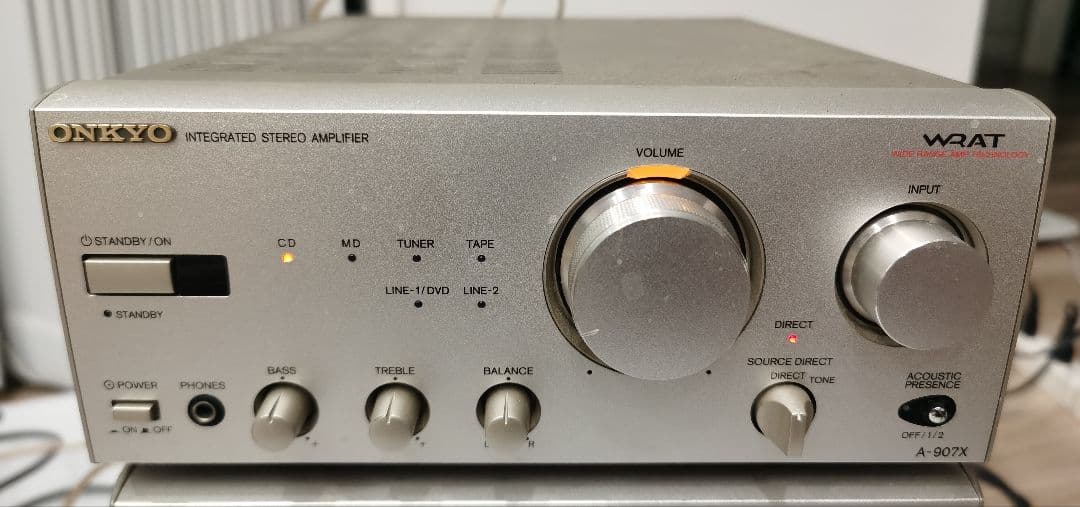 ONKYO オーディオコンポ A-907XC-705XT-405XMD-105X