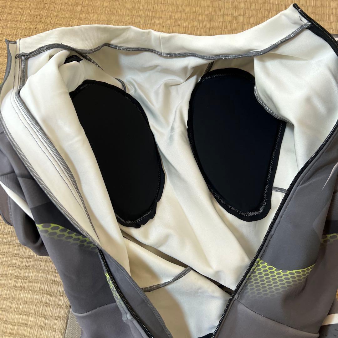 ファニック　スキーワンピースフルスーツ グレー