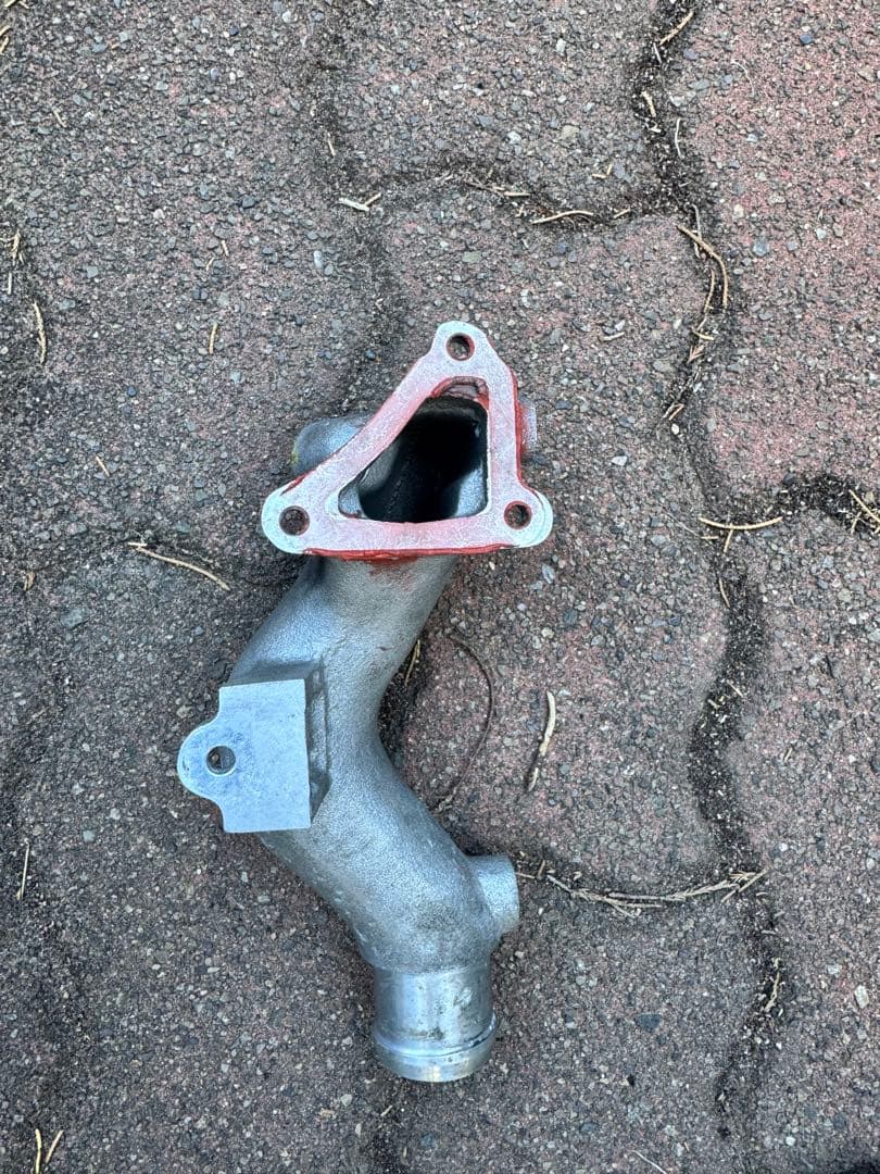 AS-MORI ウォーターアウトレットパイプ　SR20DET 水温対策