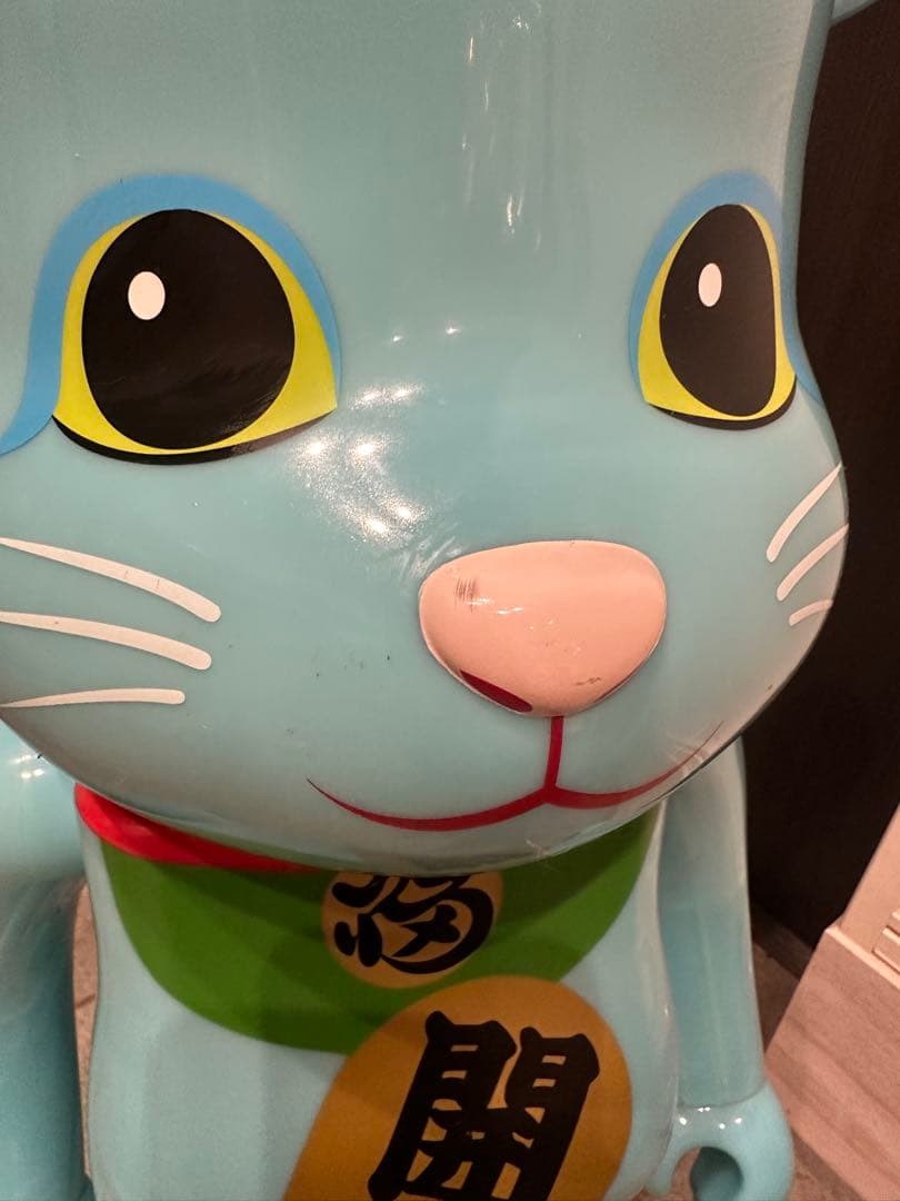 ベアブリック　招き猫1000% 開運　中古