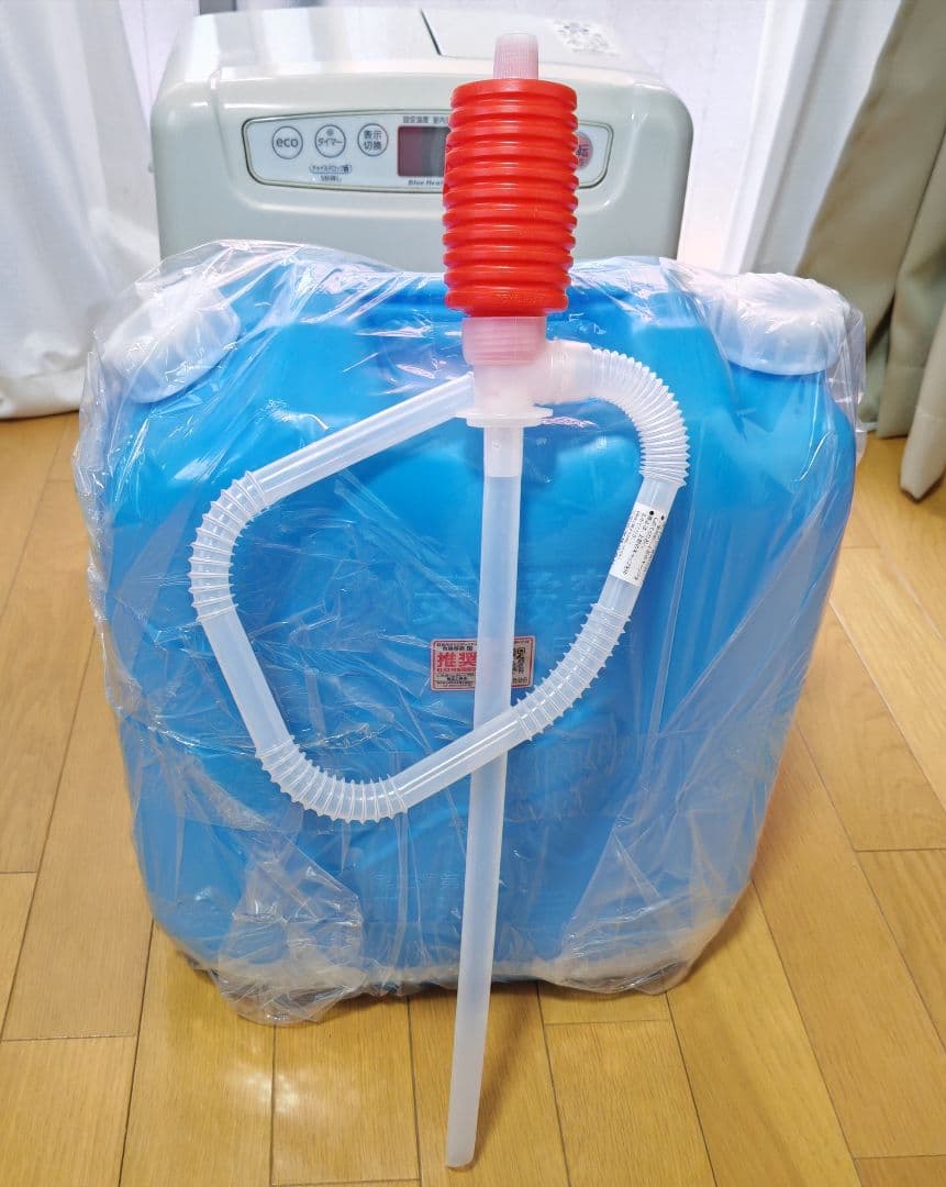 ダイニチFWY-32R19石油ファンヒーター5L &灯油缶青18L