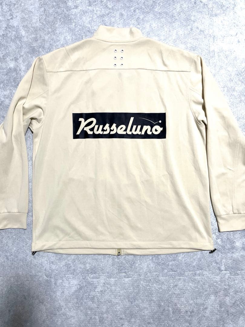 Russeluno ベージュ ジップアップジャケット　サイズ6