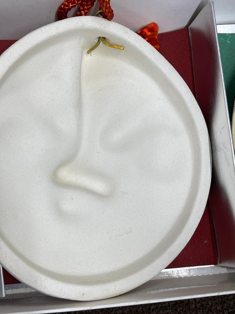 【箱付き】 大阪万博 岡本太郎 太陽の塔 太陽の顔 オブジェ 陶器