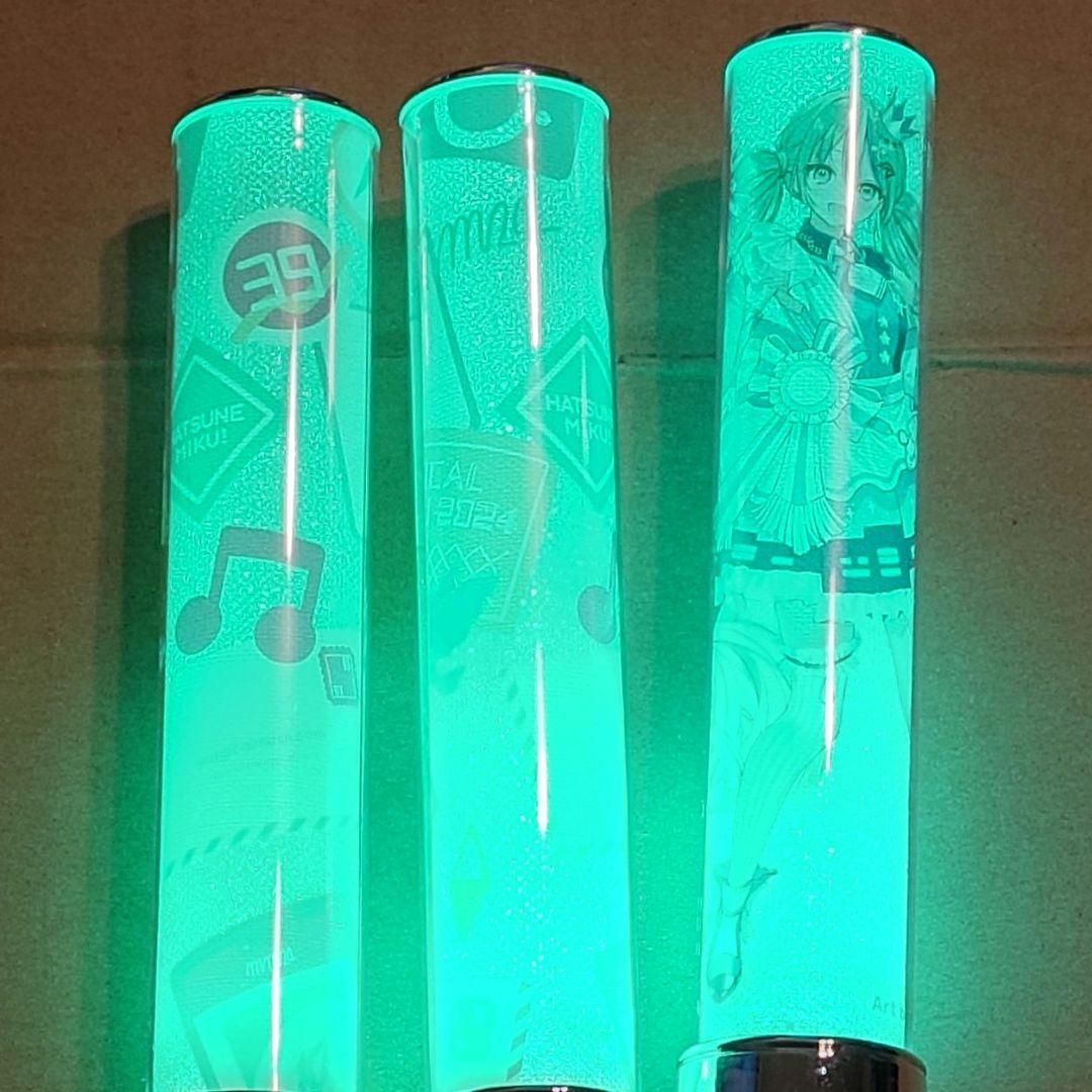 マジカルミライ ローソンミク ペンライト 3本セット 動作確認済