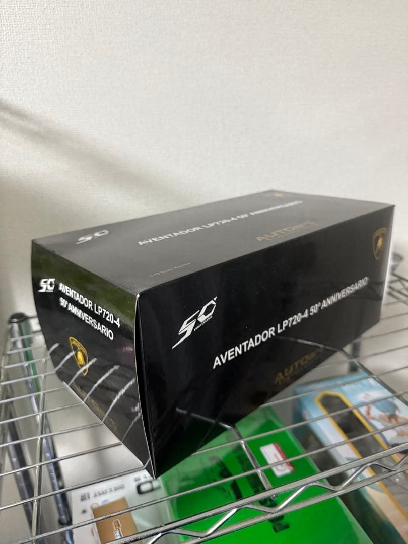 希少　難有　1/18 オートアート　ランボルギーニ アヴェンタドール　50th