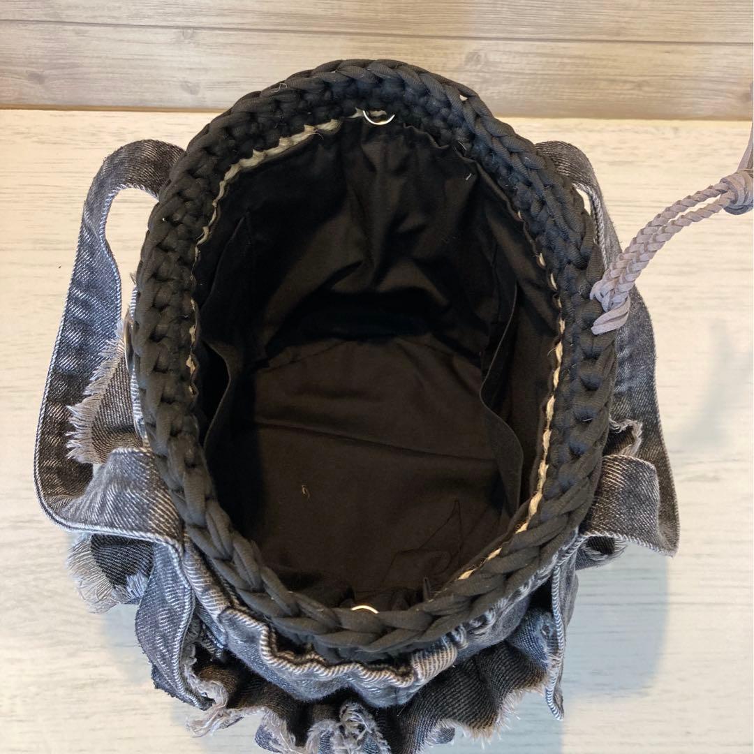 ちょここ様Ｎｏ538 ハンドメイドバッグ デニムリメイクバッグ リメイクデニム