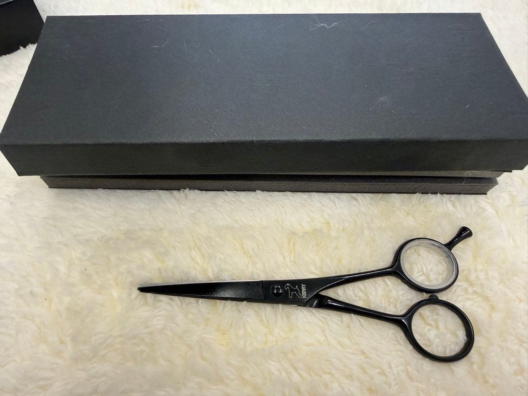 ほぼ新品 Kerry トリミングシザー ボブバサミ5.5インチ