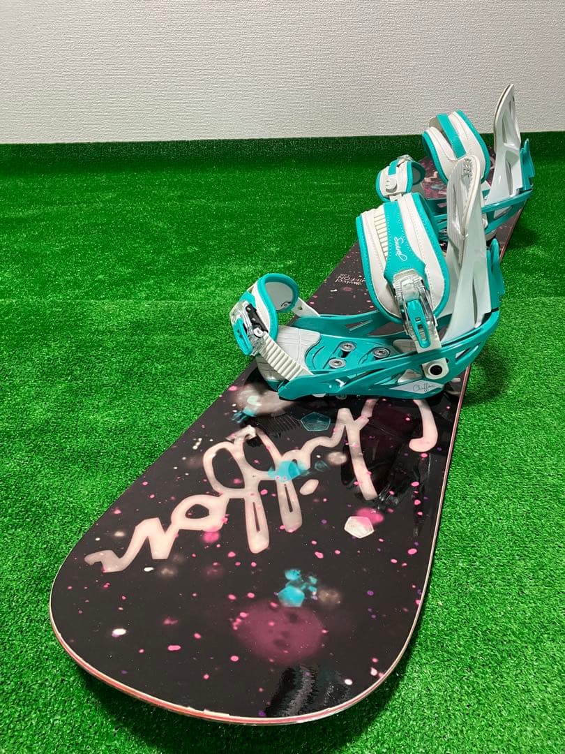 SWIVEL　スノーボードセット　138cm　ビンディングS　初心者オススメ