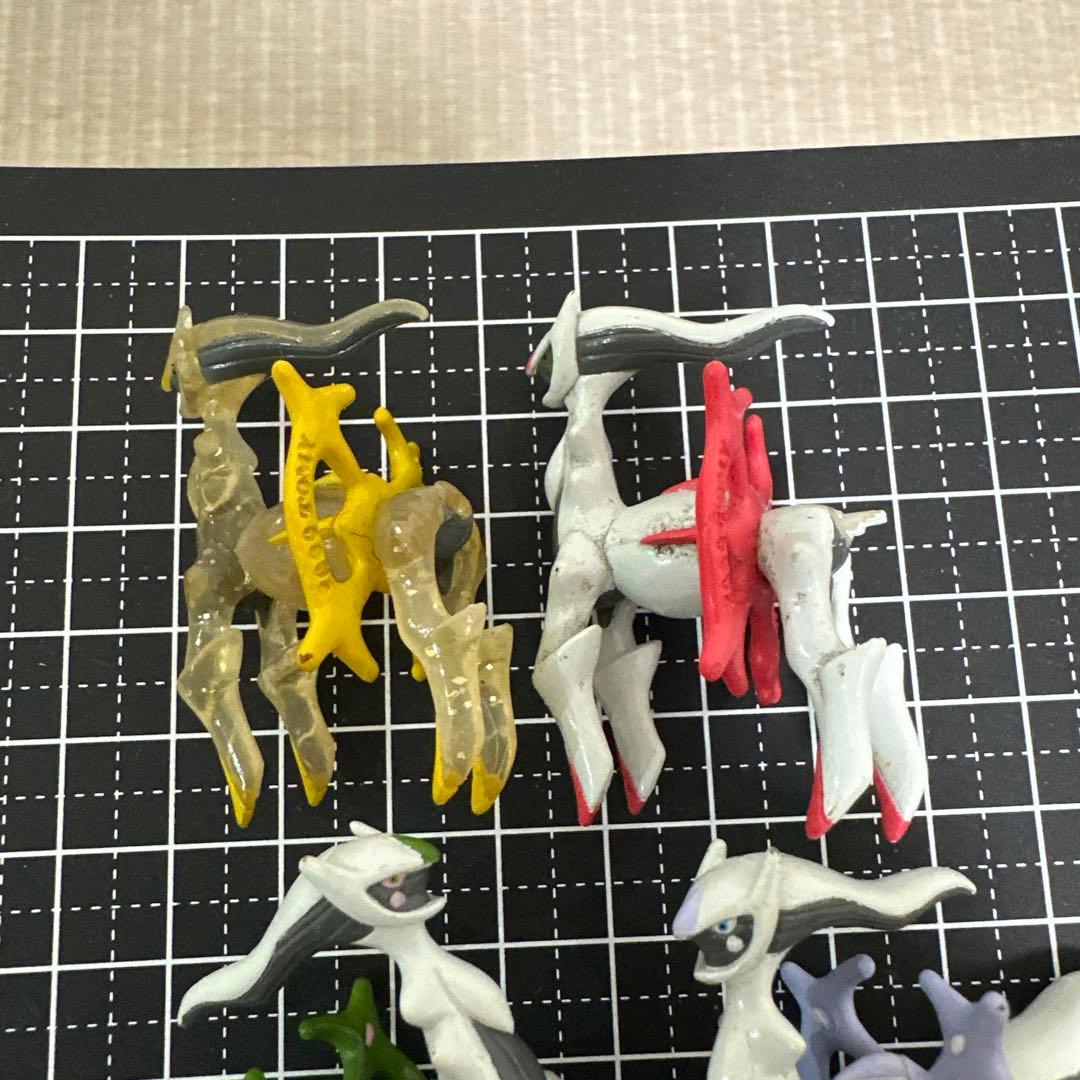 値下げ不可★激レア★ポケモン希少モンコレ★アルセウス8体セット当時物