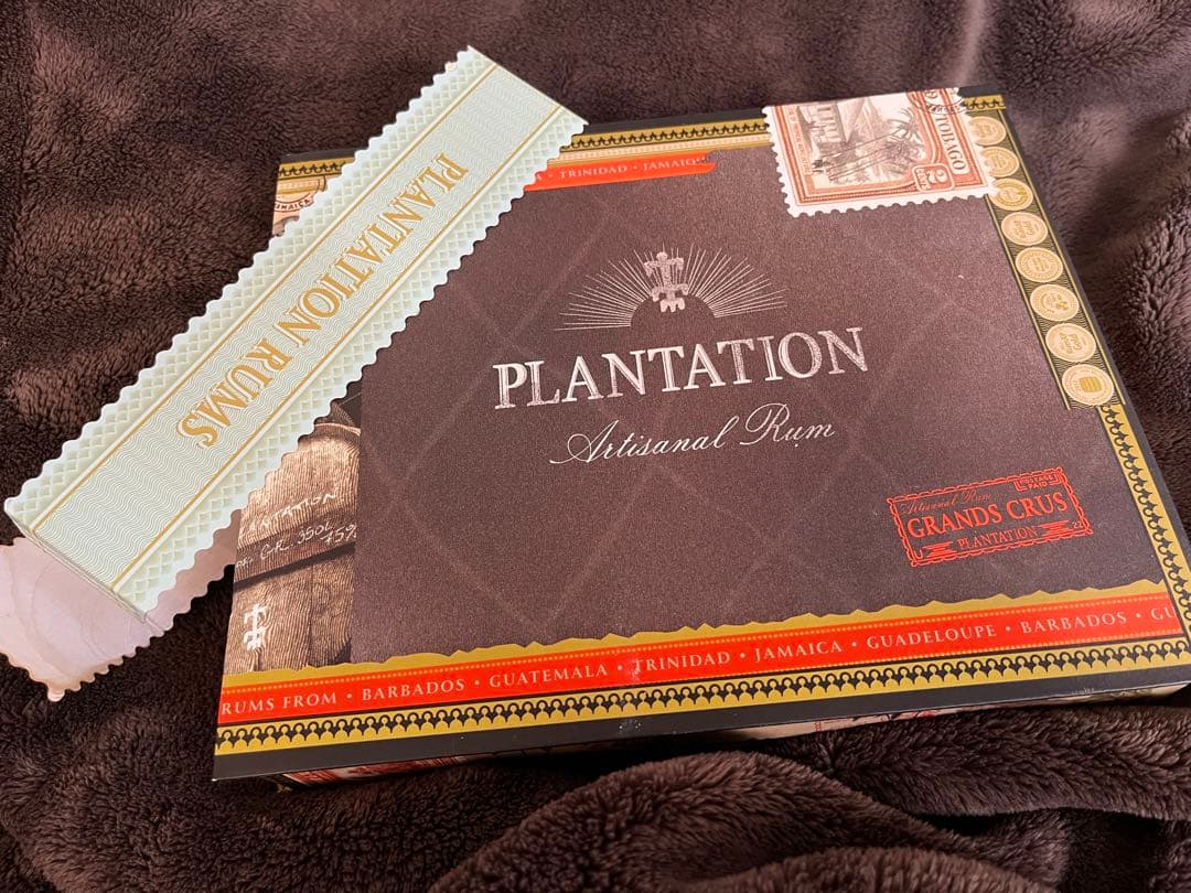 Plantation Rum ラム酒シガーボックス入り5種セット ギフト用に