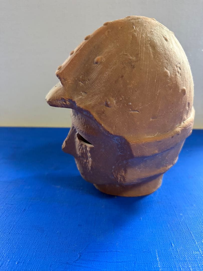 埴輪（武人頭部） 埼玉県／複製品 レプリカ