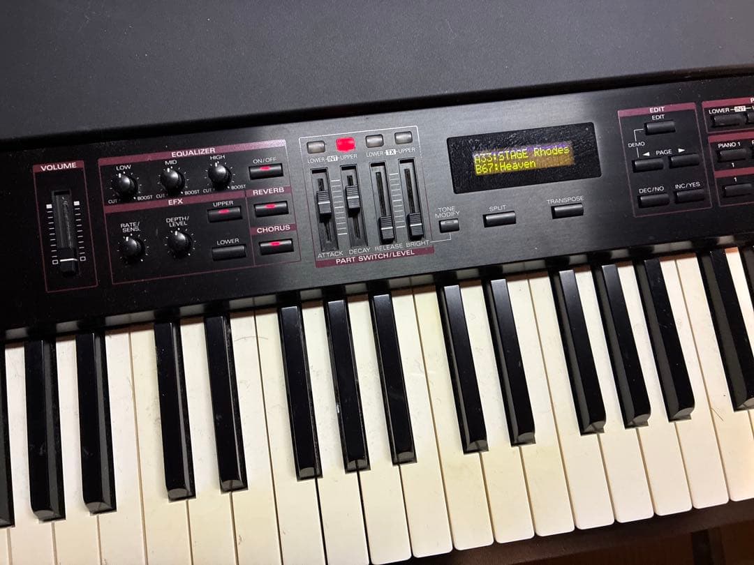 【鍵盤ハンマー修理済】Roland 88鍵盤ステージピアノ RD-600