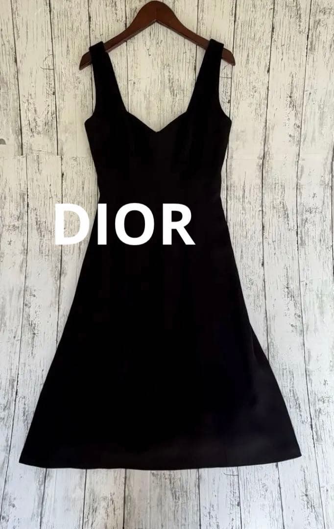 希少♡ディオール　ガリアーノ期　ドレスフレアワンピース　袖レース