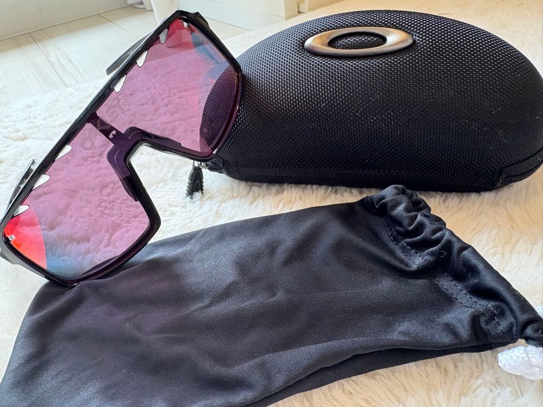 Oakley サングラス ケース付き　自転車OO9406A-1137 ピンク