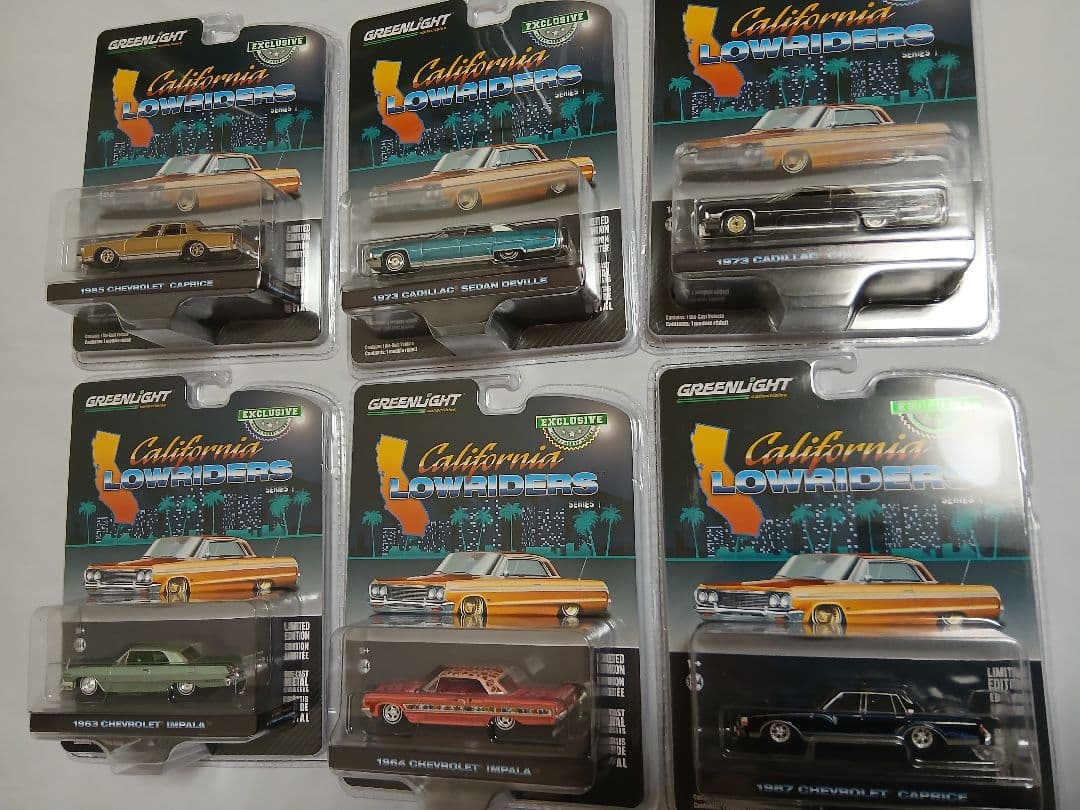 グリーンライト　ローライダー　serles1 6台セット　未開封