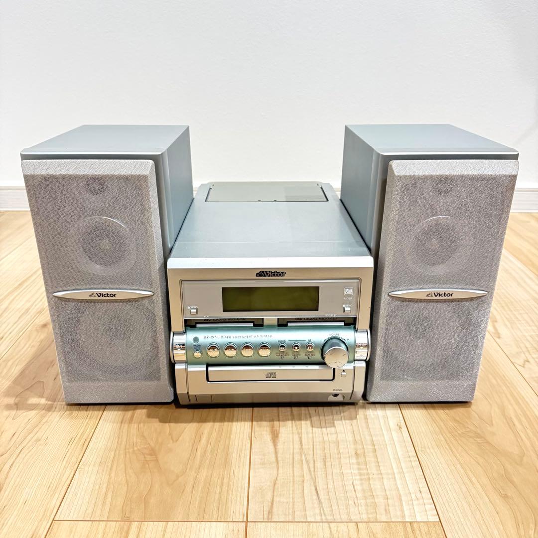 Victor UX-W5 動作確認済 ミュージックコンポ プレーヤー