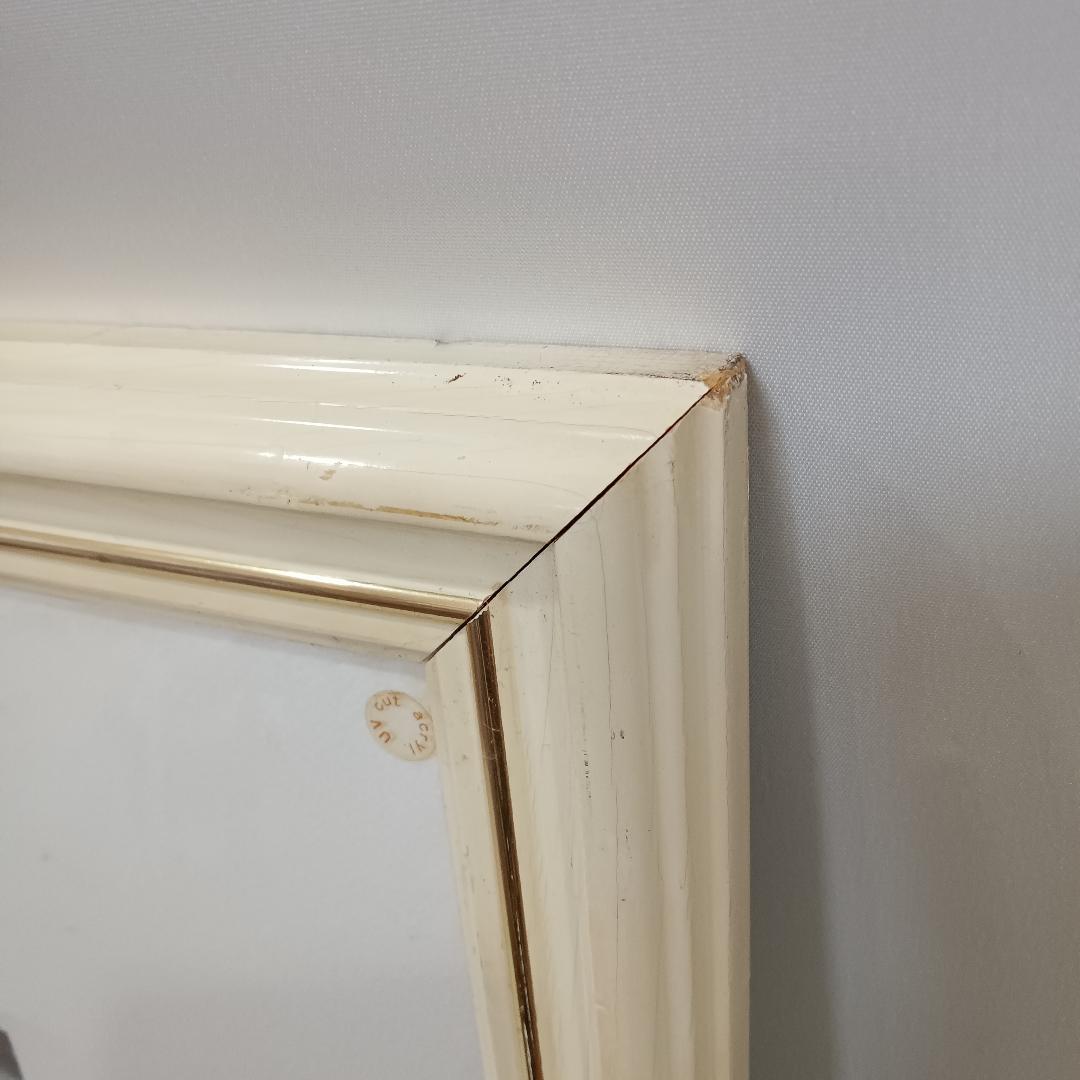 額縁付き 絵画 中型 ロンウッド リトグラフ　スライドオンディスⅡ 人物画